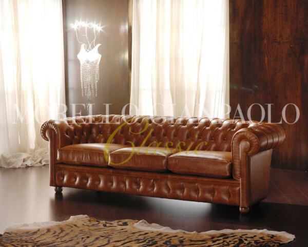 600N SOFA 3S CHESTERFIELD