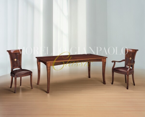 895-896 CHAIRS AND TABLE VESUVIO